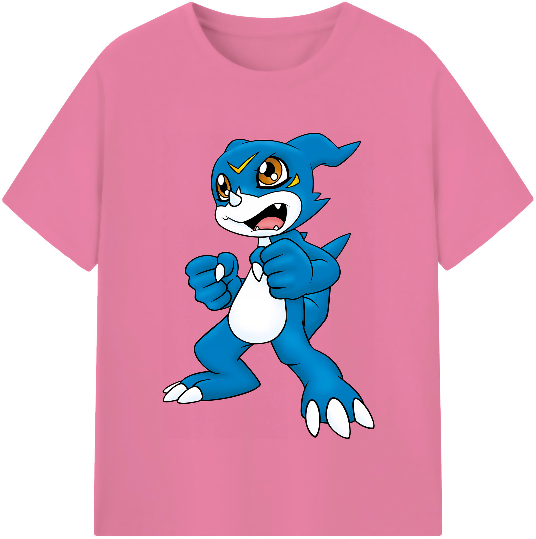（画像用） Digimon デジタルモンスター/デジモン 綿100％半袖Tシャツ（フロントプリント）